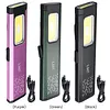 Rechargeable Mini LED Flashlight W/ Magnetic&Clip for Home Camping Emergency Use
