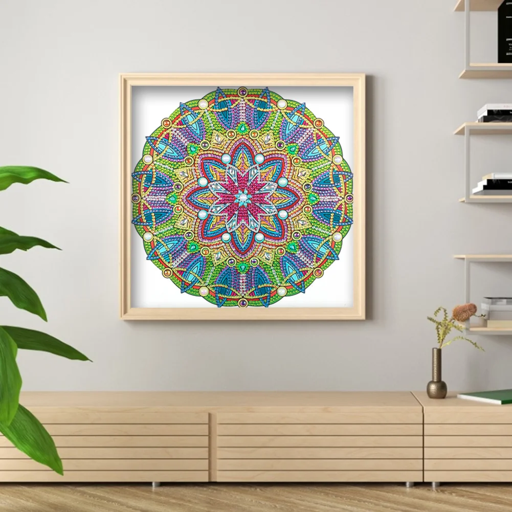 Diamond Painting - Special Shaped Drill - Mandala(30*30cm)