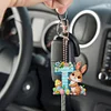 (US Only)PET Double Sided Special Shaped Easter Alphabet DIY Diamond Painting Keychain