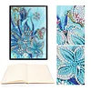 DIY Flower Special Shaped Diamond Painting 50 Pages A5 Notebook Sketchbook