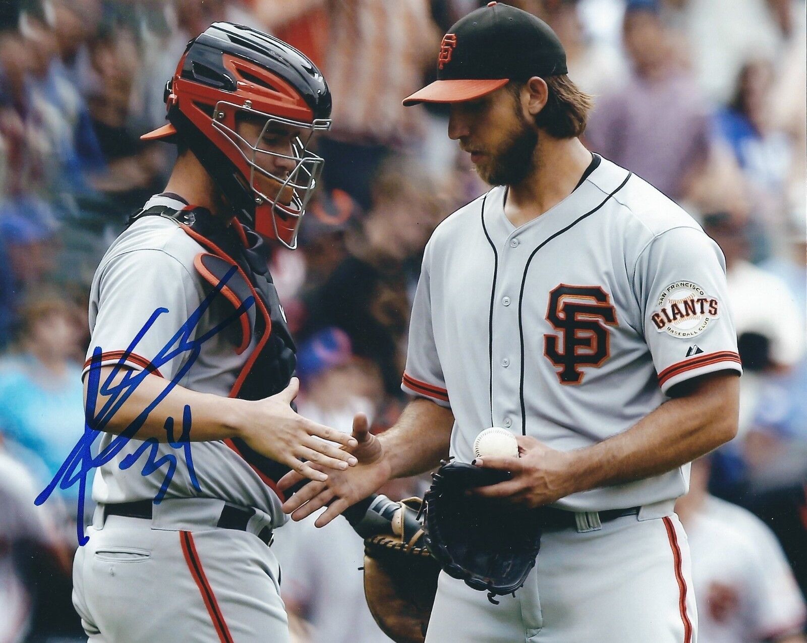 Signed 8x10 ANDREW SUSAC San Francisco Giants Autographed Photo Poster painting - COA