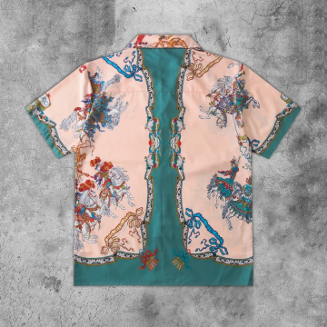 Loveciss®/ Noble Luxury Retro Printed Custom Short Sleeve Shirts