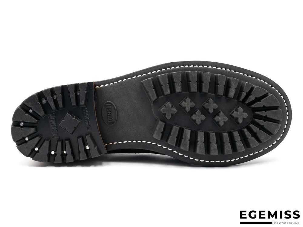 Cow Split Leather Men Boots Comfortable Boots Men Footwear Rubber Ankle Boots Men's Shoes | EGEMISS