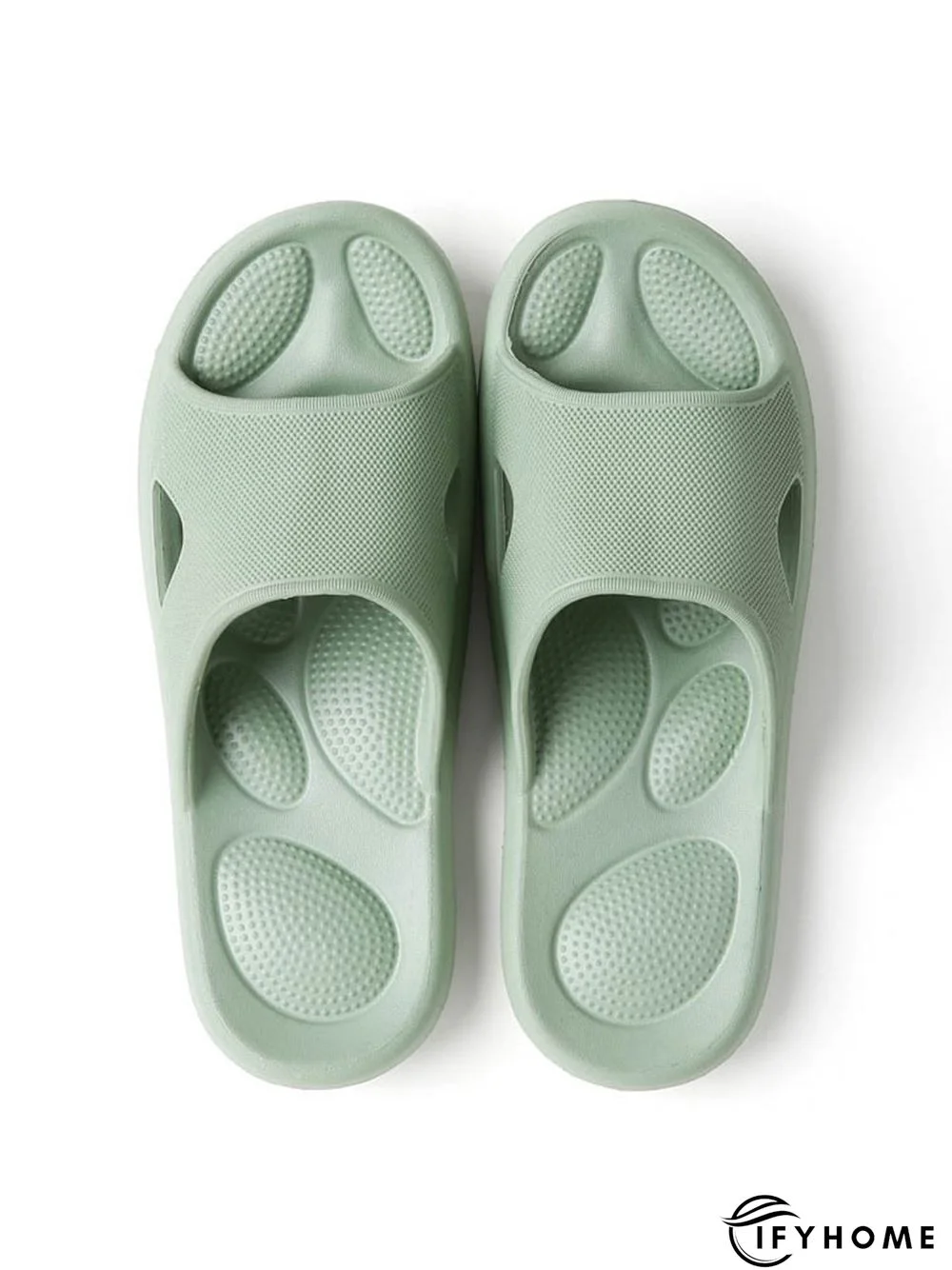 Comfy Plain Eva Massage Bathroom Slippers | IFYHOME