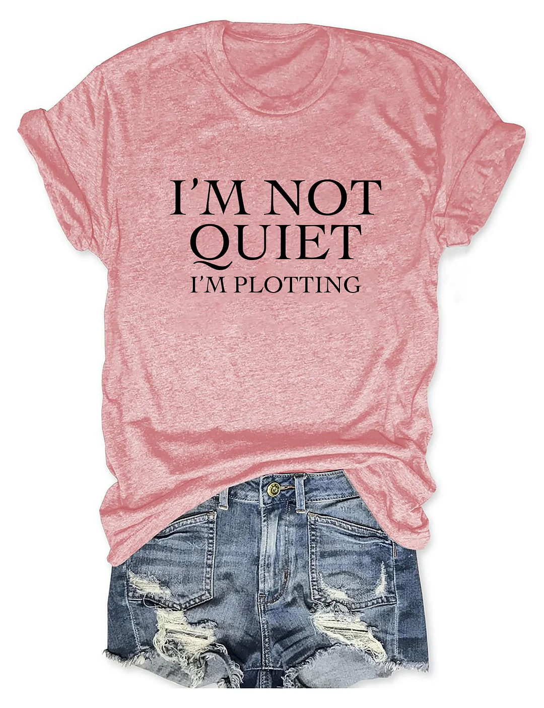 I'm Not Quiet I'm Plotting T-Shirt