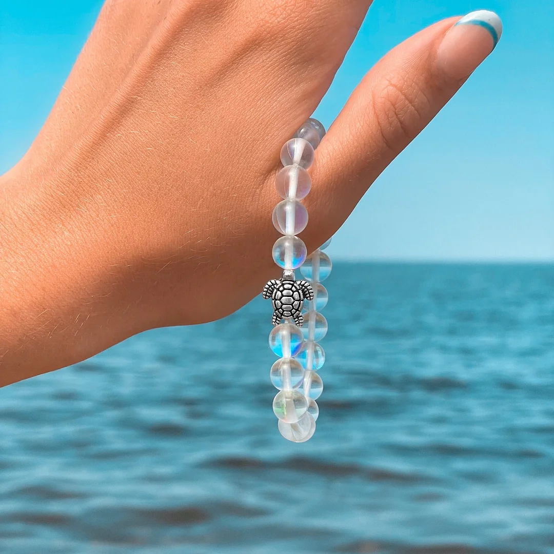 Sea Turtle Crystal Bracelet