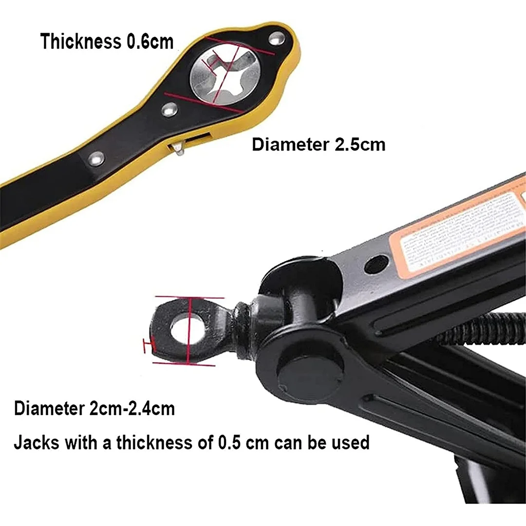 Auto LaborSaving Jack Ratchet Wrench