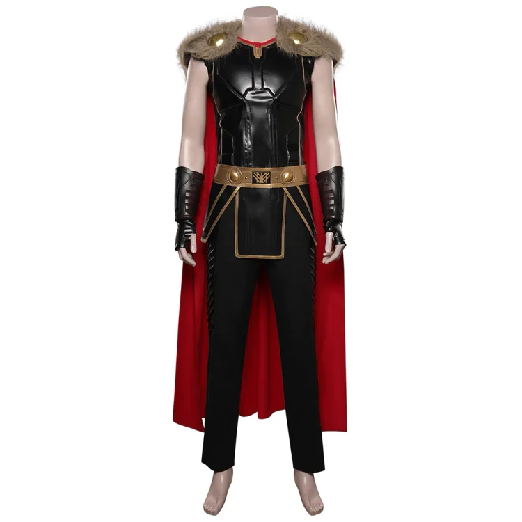 Thor: Love and Thunder Mighty Thor Cosplay Costume Outfits Halloween Carnival Suit