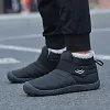 Unisex Winter Wide Thicken Plush Lightweight Waterproof Snow Boots