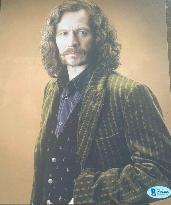 Gary Oldman signed autographed 8x10 Photo Poster painting Harry Potter Beckett BAS COA