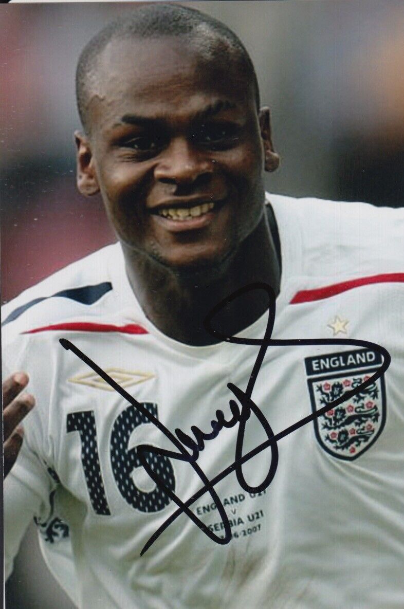 LEROY LITA HAND SIGNED 6X4 Photo Poster painting - FOOTBALL AUTOGRAPH - ENGLAND 1.