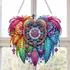 DIY Double Sided Special Shaped Love Dream Catcher Hanging Diamond Art Kit 