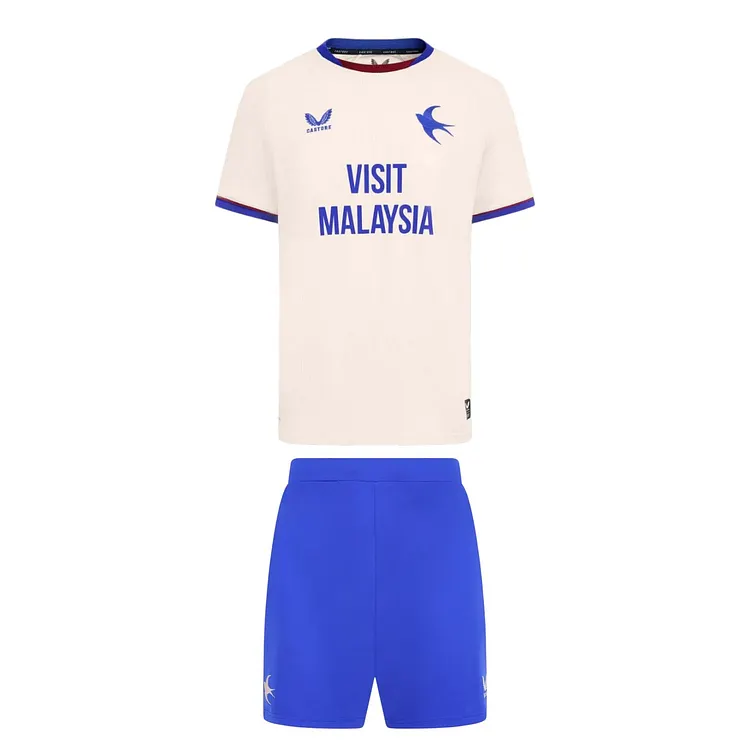 Kids Cardiff City 26/27 Away Jersey 1:1 Thai Quality