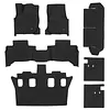 [US Local Warehouse] Floor Mats & Cargo Liner for Toyota 4Runner 2025 2026 Fuel 7 Seats All Weather TPE Floor Liners Trunk Mat with Backrest Mat for 4Runner Accessories