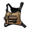 Outdoor Multifunctional Travel Vest Chest Bag Large Capacity Nylon Hunt Vest Bag