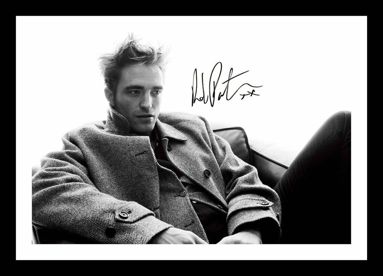 Robert Pattinson Autograph Signed & Framed Photo Poster painting 1