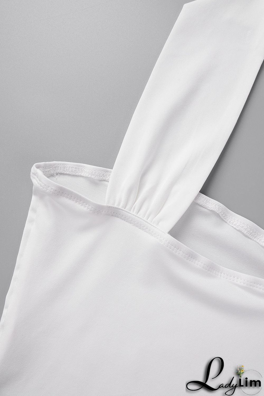 Black Sexy Solid Patchwork Halter Tops