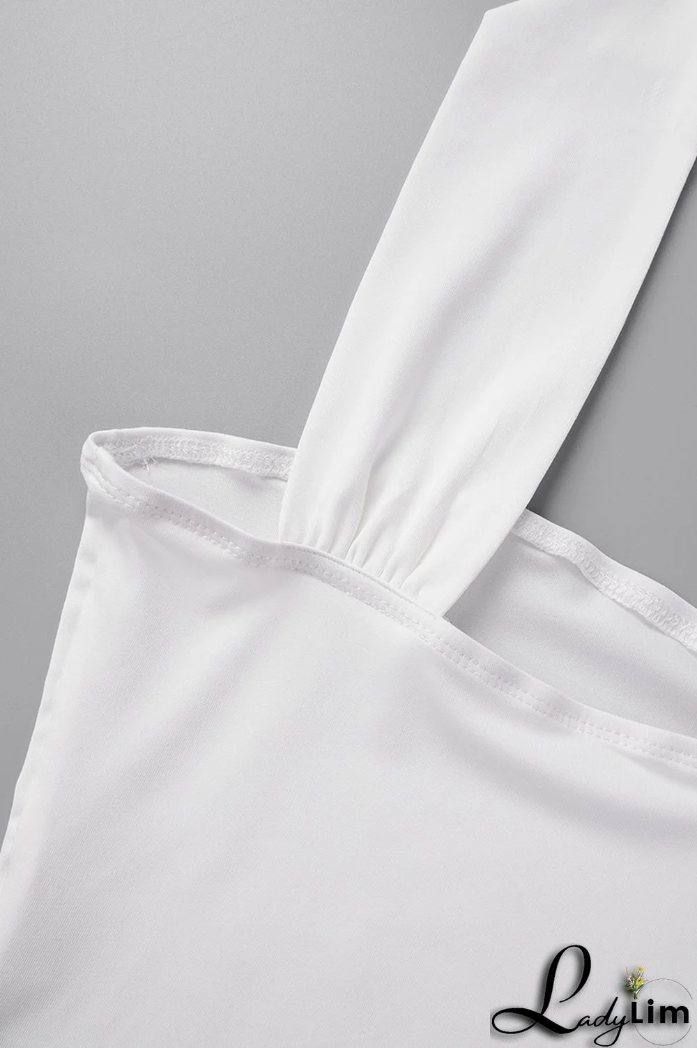 Black Sexy Solid Patchwork Halter Tops