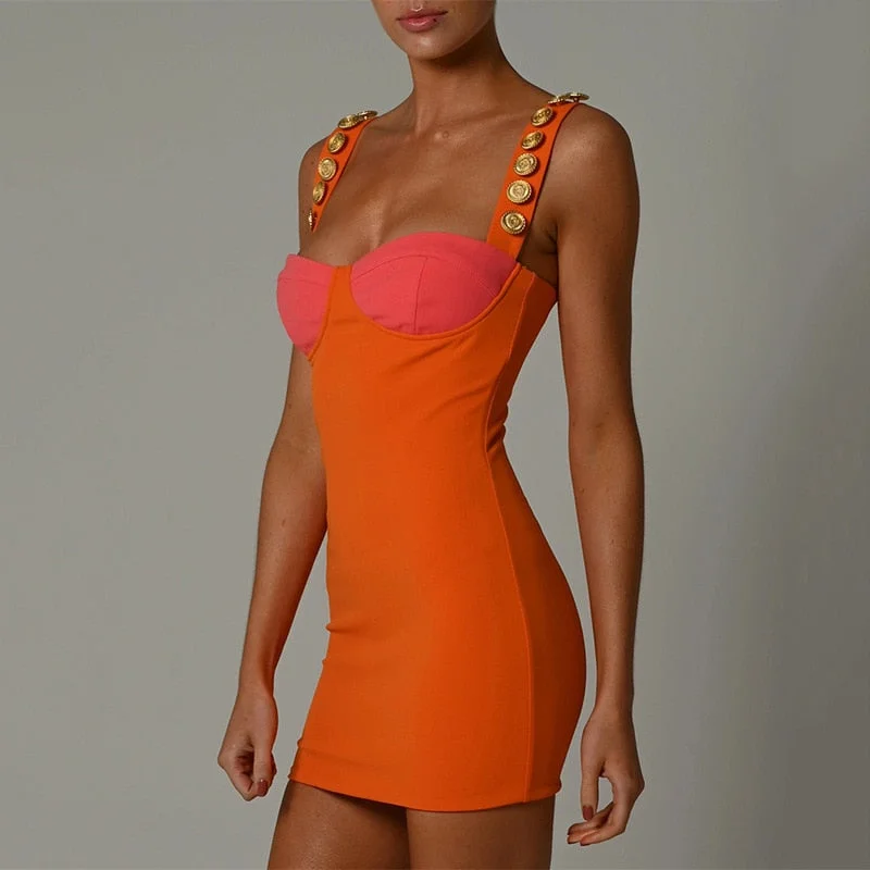 Tawnie 2022 Spring Summer Elegant Spaghetti Strap Bodycon Maxi Dress Women Sexy Backless Sleeveless Long Party Dresses Casual