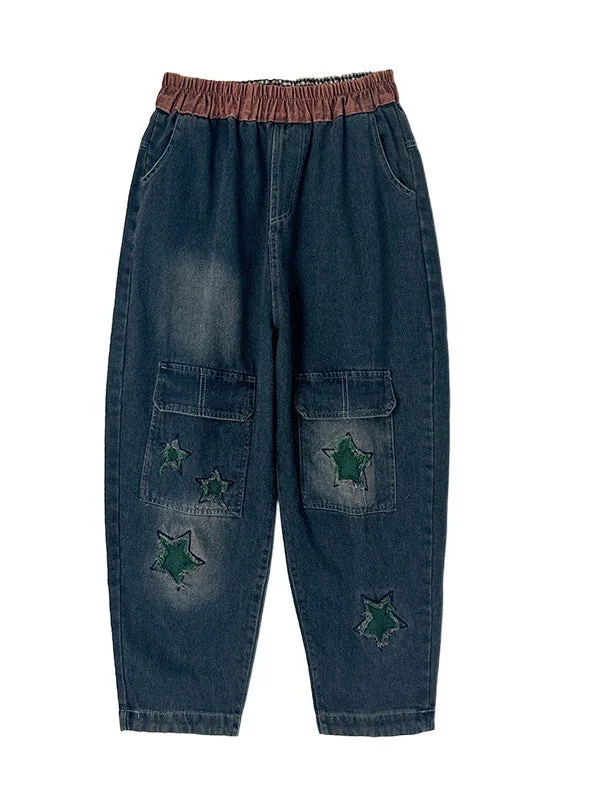 Women Half Sleeve V-neck Solid Color Dress