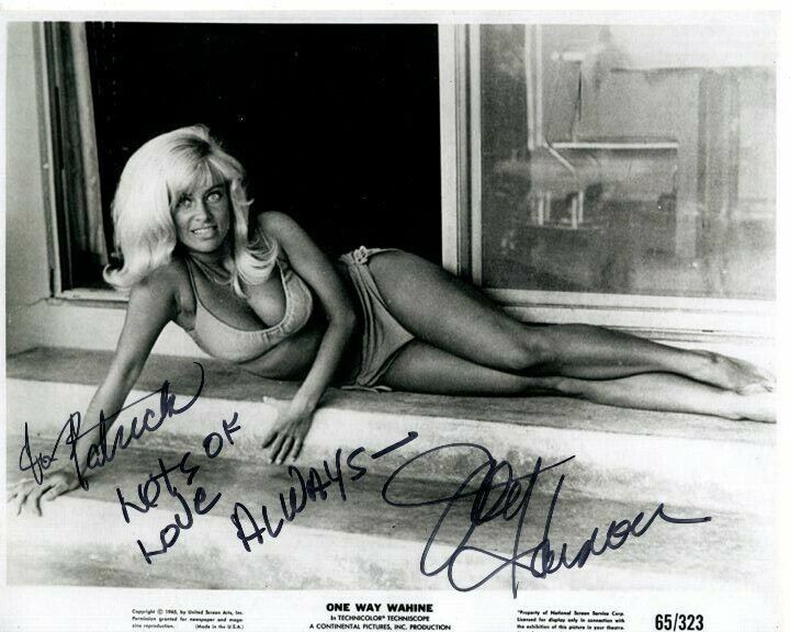 JOY HARMON Autograph Signed ONE WAY WAHINE KIT WILLIAMS Photo Poster paintinggraph - To Patrick