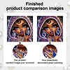 (Pre-Framed)Diamond Painting-DIY Crystal Rhinestone Girl(25x25cm)