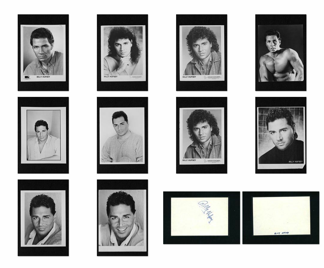 Bill Hufsey - Signed Autograph and Headshot Photo Poster painting set - Days of our Lives