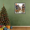 Halloween Pumpkin Street-Full Round Diamond Painting 30*30CM
