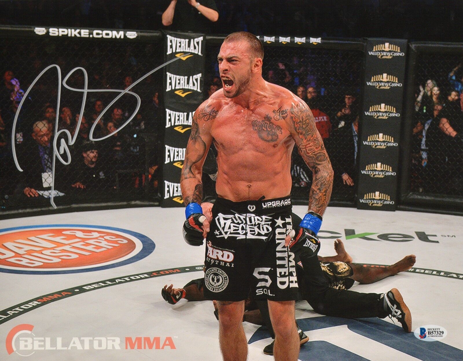 Joe Schilling Signed 11x14 Photo Poster painting BAS Beckett COA Bellator MMA 131 KO Autograph 2