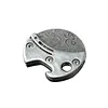 Stainless Steel Mini Compact Bottle Opener & EDC Cutter Multifunctional Bottle Opener Keychain Tool Small Pocket Knife for Packages Camping DIY & Everyday Carry Gear