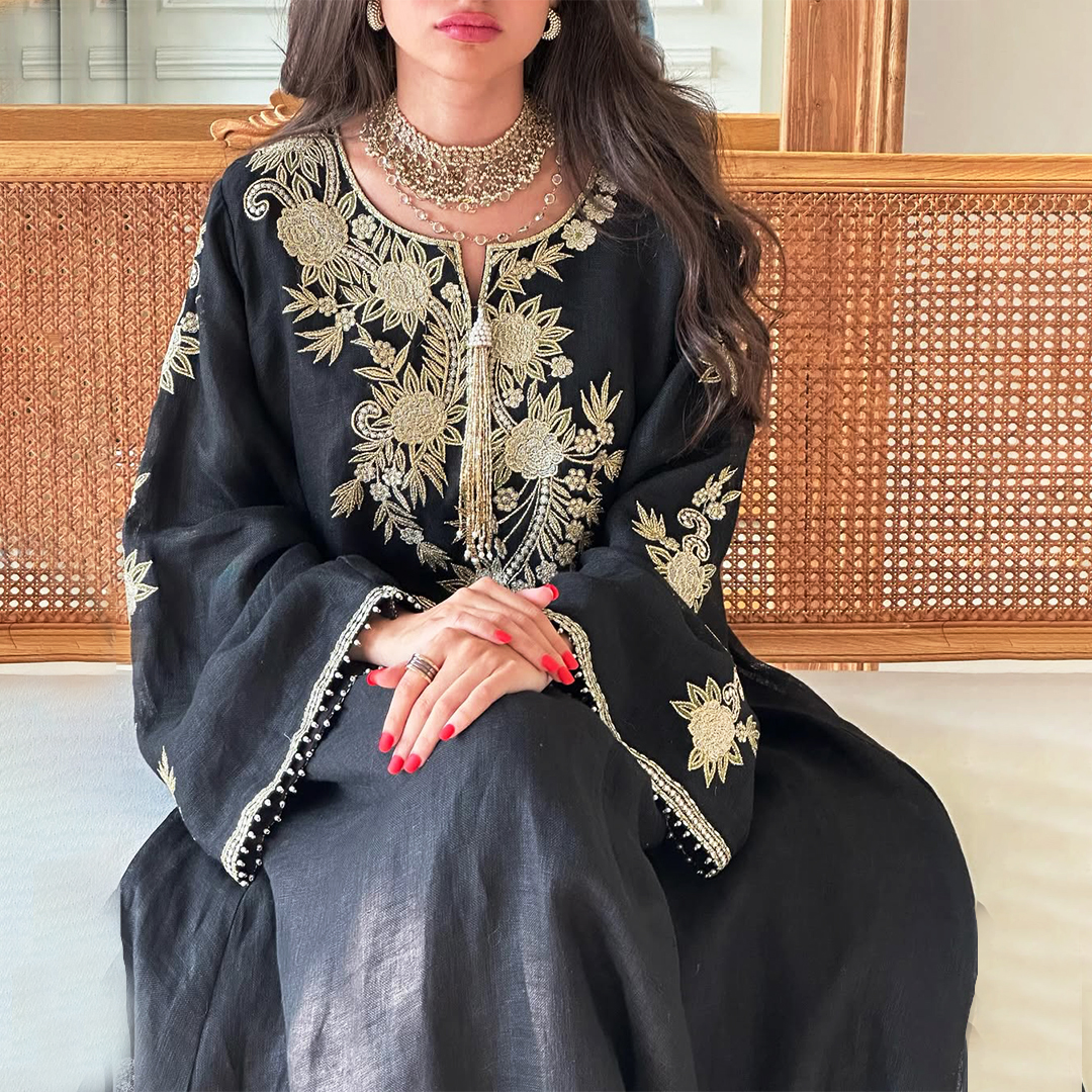 Women's Middle Eastern Gorgeous Maxi Jalabiyas Dress