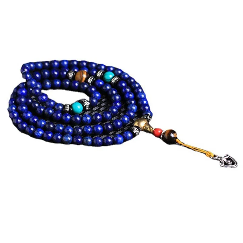 108 Beads Lazurite Positive Necklace Bracelet Mala