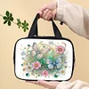 DIY Butterfly Diamond Art Rhinestone Makeup Bag Transparent PVC Storage Pack