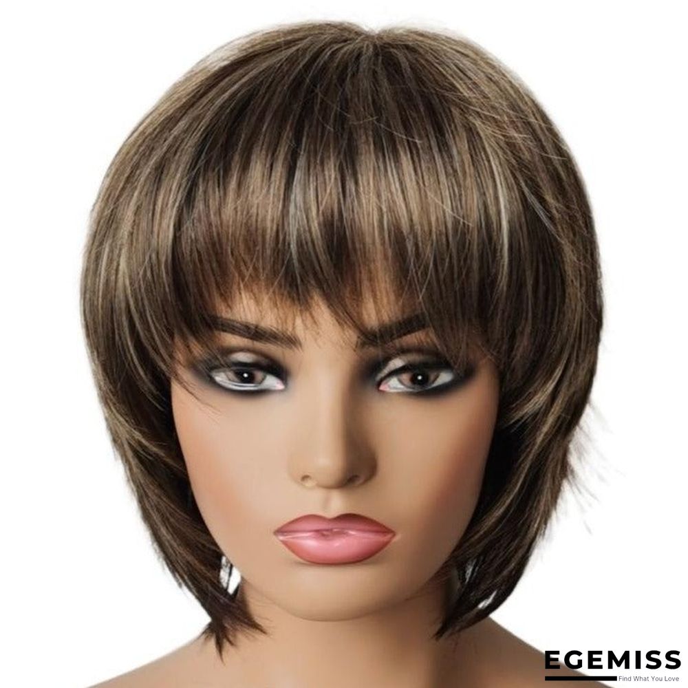 Best-selling Fashion Ladies Wig Short Curly Hair | EGEMISS