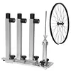 [US Local Warehouse] Universal Bicycle Wheel Truing Weaving Stand Adjustable Bicycle Wheel Lacing Tool Rim-Safe & Foldable Spoke Holder for Efficient Repair and Spoke Braiding