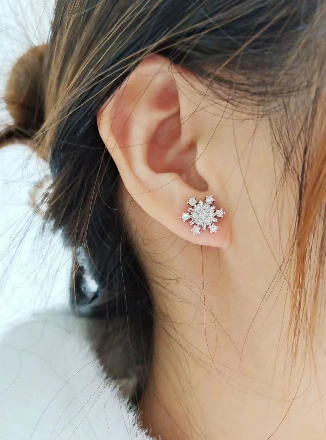 Snow Flake Earrings