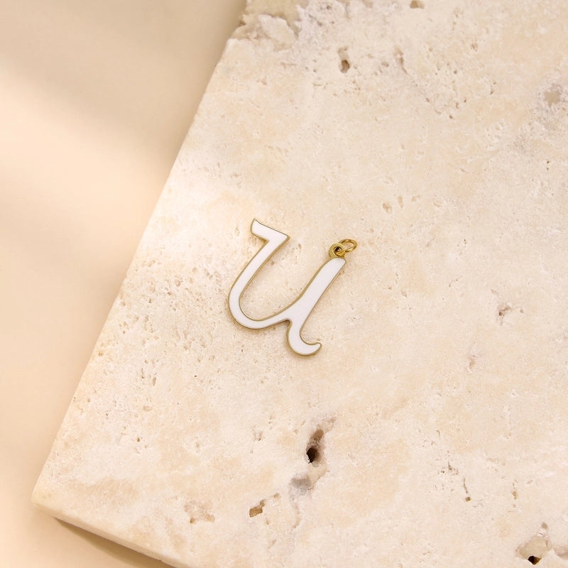 1 Piece 304 Stainless Steel Letter Jewelry Accessories Pendant