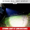 COB LED Flashlight USB Rechargeable IPX4 Waterproof Torch (1x26650 XHP160)
