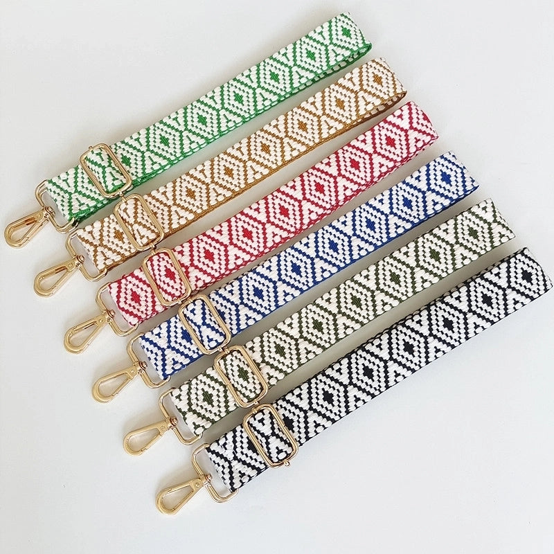 All Seasons Canvas Argyle Single Shoulder Strap Bag Accessories