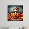 Diamond Painting-DIY Full Round Drill Halloween Skull(40*40 CM)
