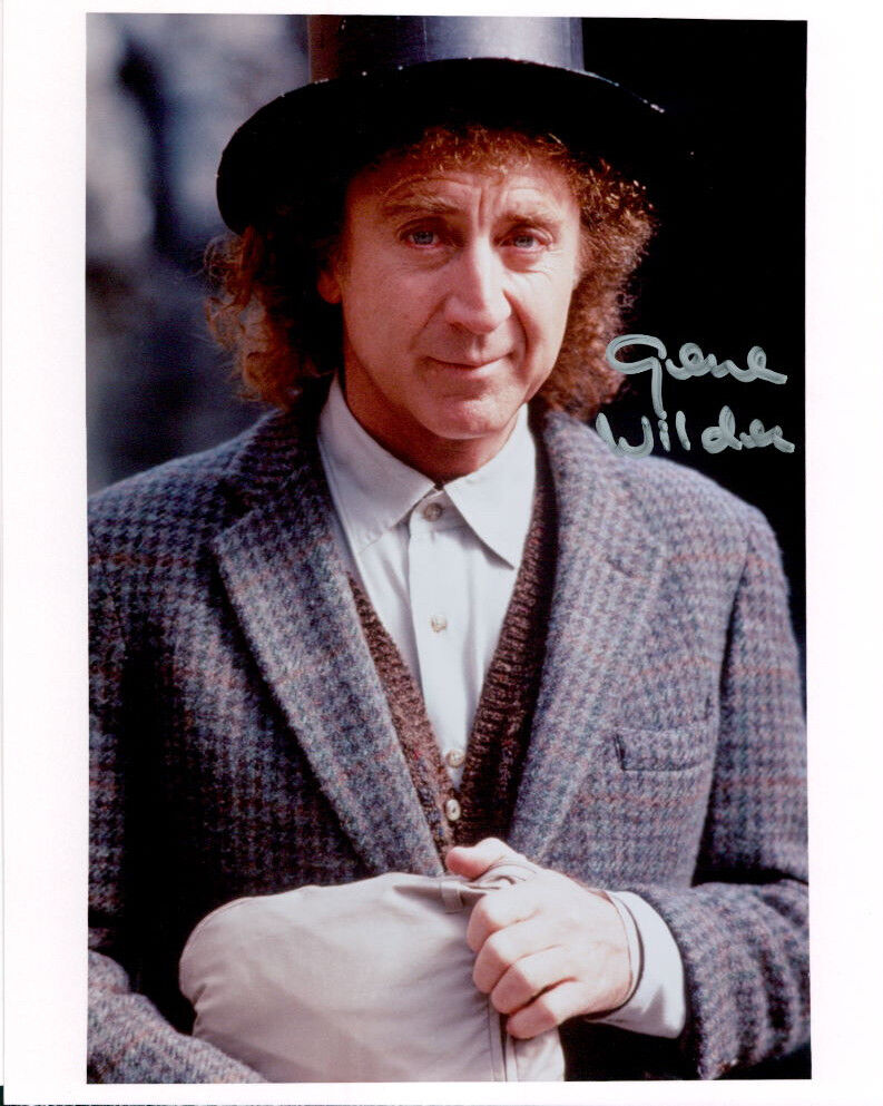 Gene Wilder signed authentic 8x10 Photo Poster painting COA