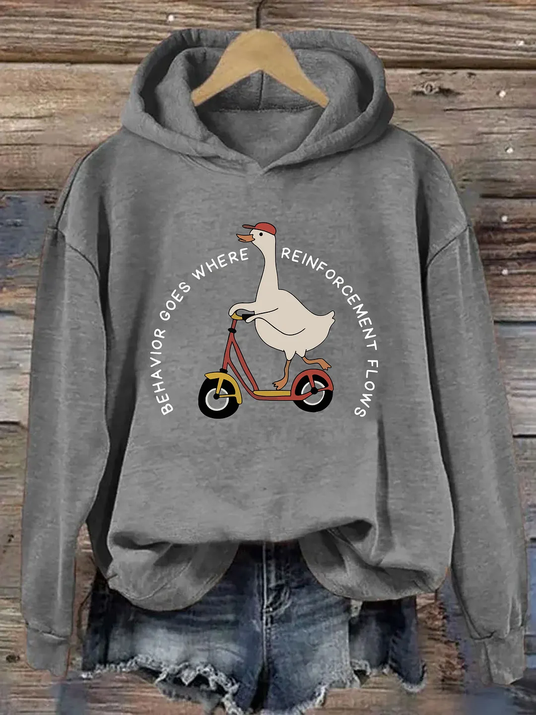 Silly Goose Behavior Hoodie