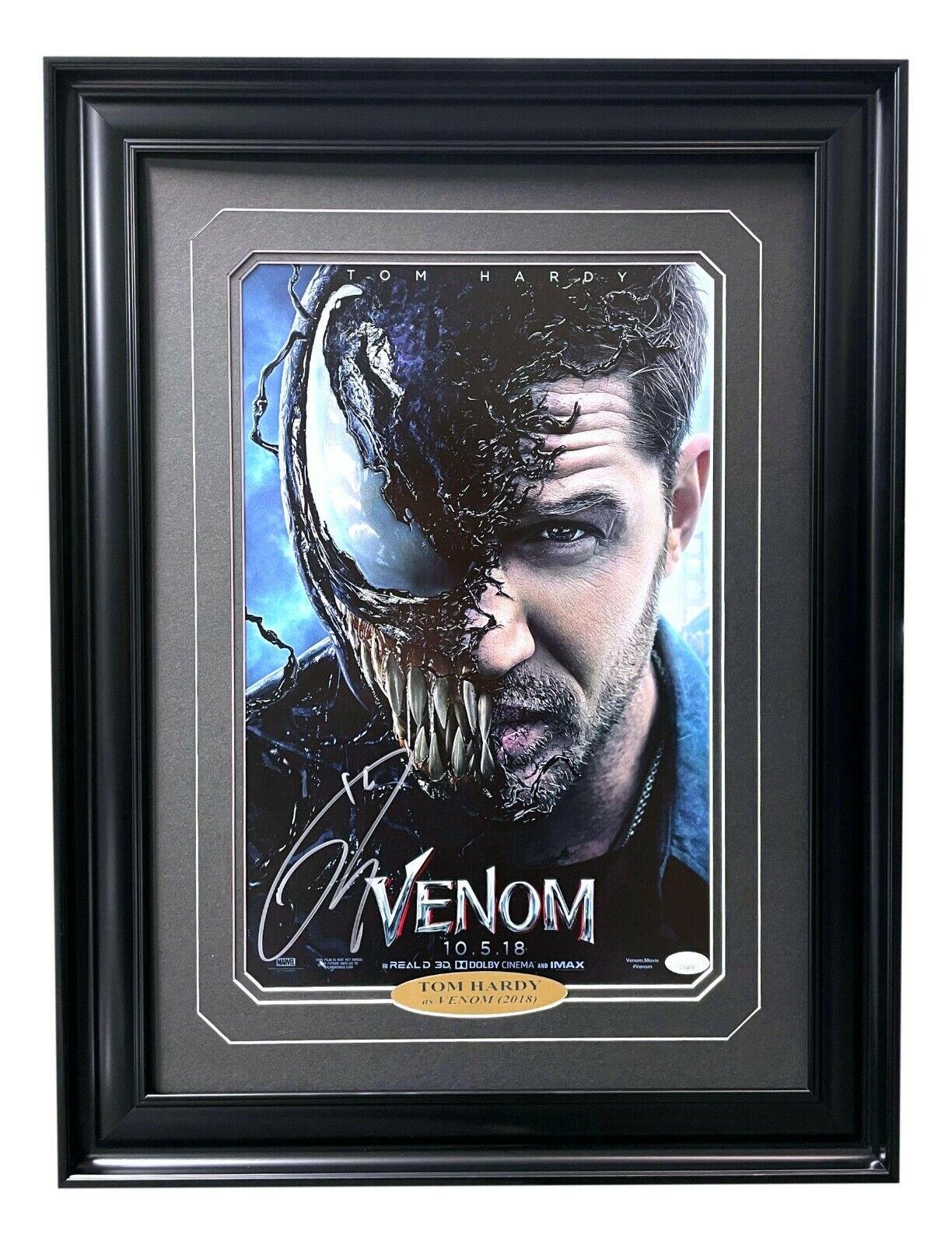 Tom Hardy Signed Venom