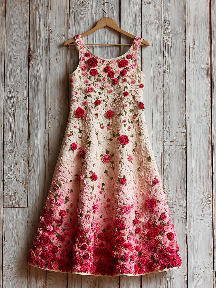 gladiatrix mini dress / dark rose pink