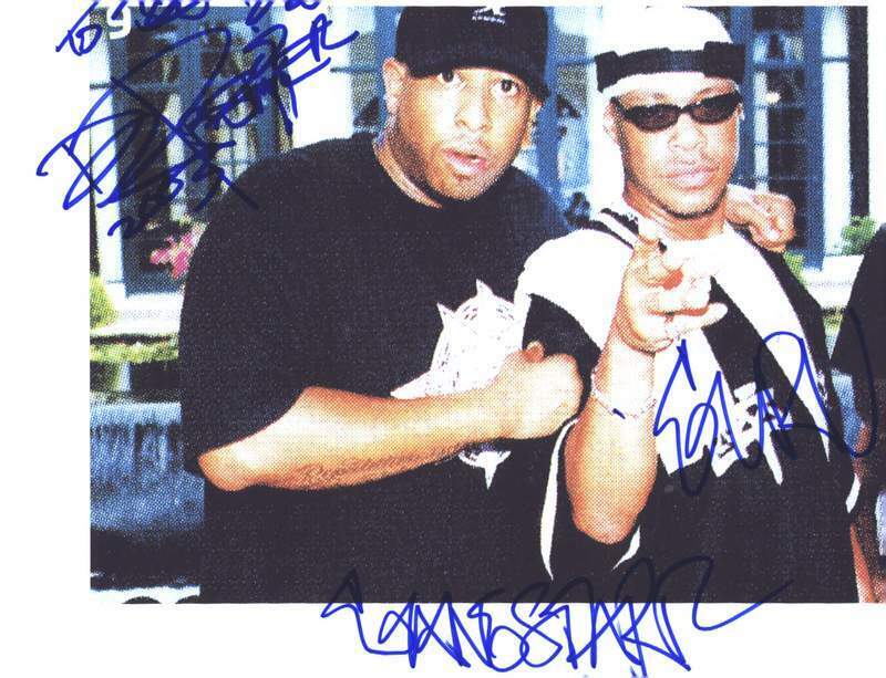 Gang Starr authentic signed rap 8x10 Photo Poster painting W/Certificate Autographed (A0398)