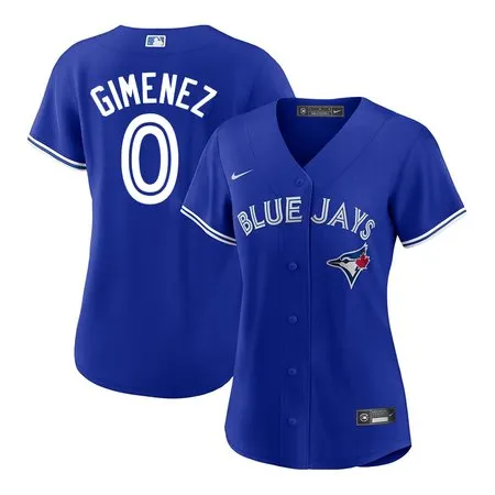 Women's Toronto Blue Jays #0 Andres Gimenez  Royal Home Replica Jersey