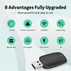 2 in 1 Wireless CarPlay Android Auto Adapter Plug & Play for Factory Wired Cars