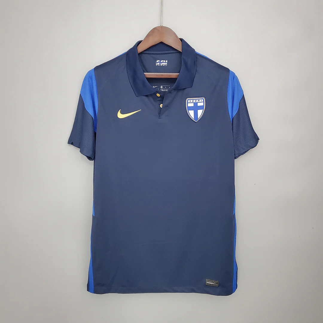 2020 Finland Away Grey Thai version football shirt