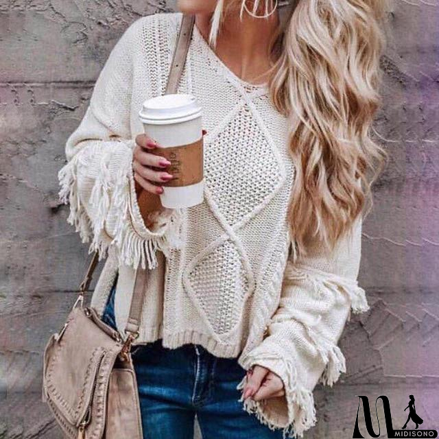 MidiSono - Effortless and Classy winter Sweater