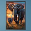 (40*60cm)Elephant - Full Round Drill Diamond Painting